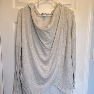 Athleta Purana wrap sweatshirt